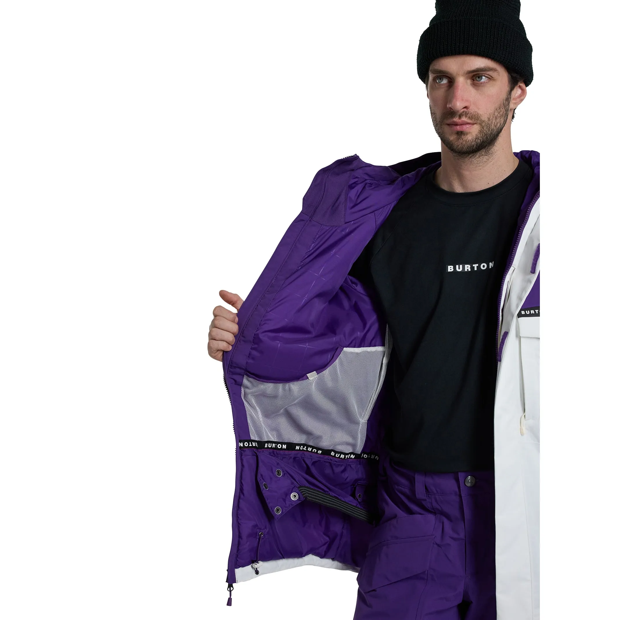 M COVERT 2.0 JACKET  IMPERIAL PURPLE / STOUT WHITE